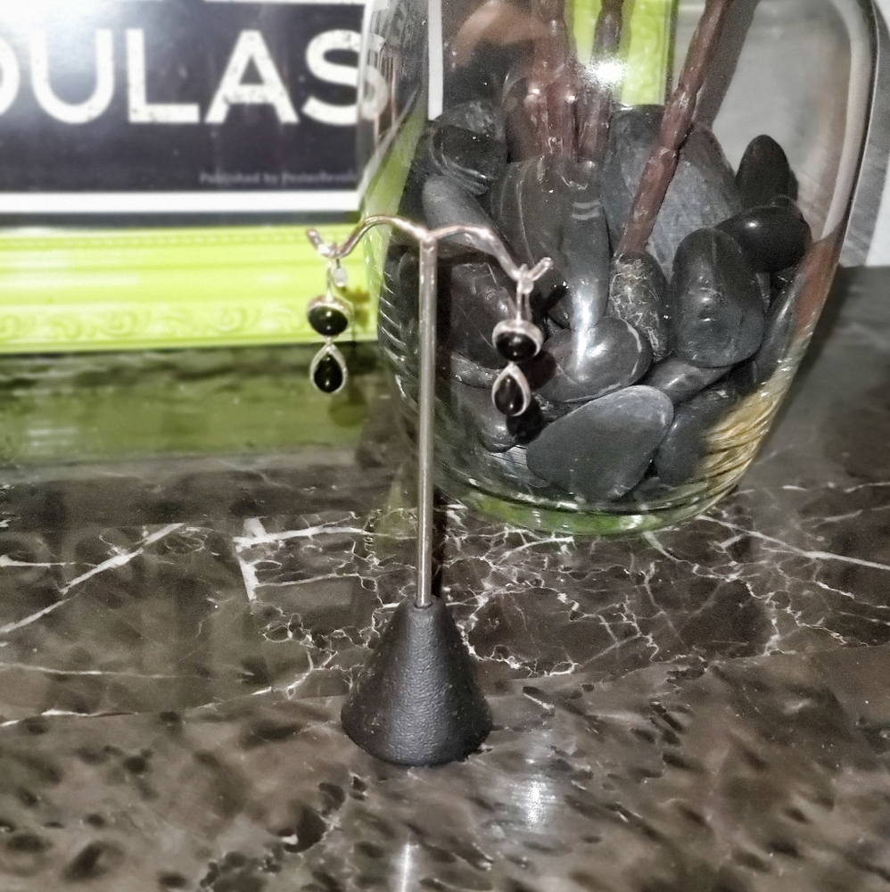 One & a half inch earrings